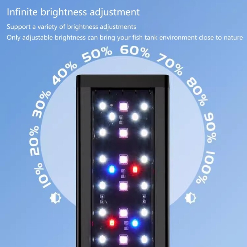 Light Timer Simulates Sunrise & Sunset Controller With LCD Display For Fish Tank