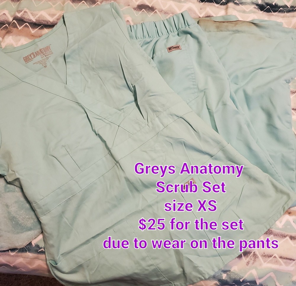 greys anatomy scrubs set