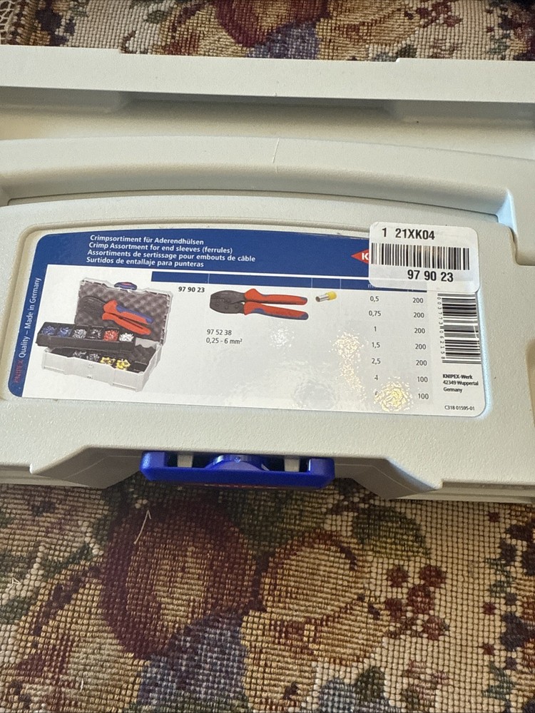KNIPEX 97-90-23 Crimp Assortment Set
