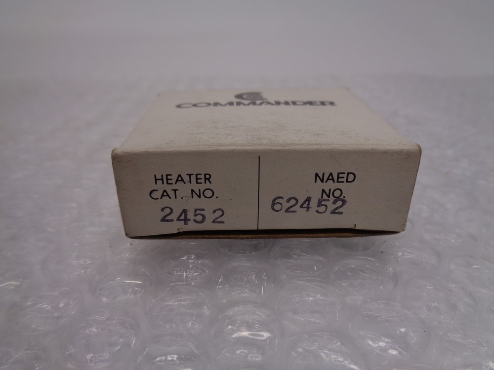 COMMANDER 2452 HEATER NSMP