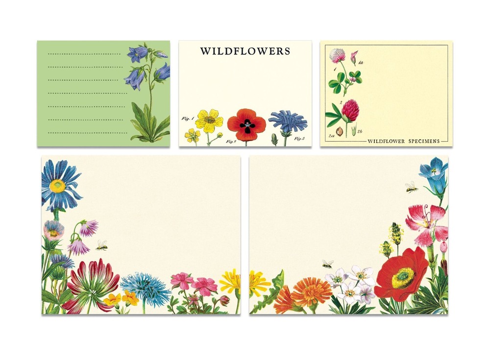 Cavallini & Co. Wildflowers Sticky Notes
