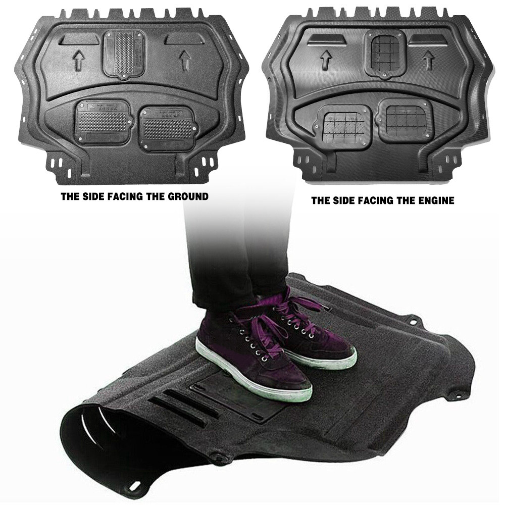 For VW Beetle 2013-2018 Under Engine Splash Guards Front Engine Mud Flaps