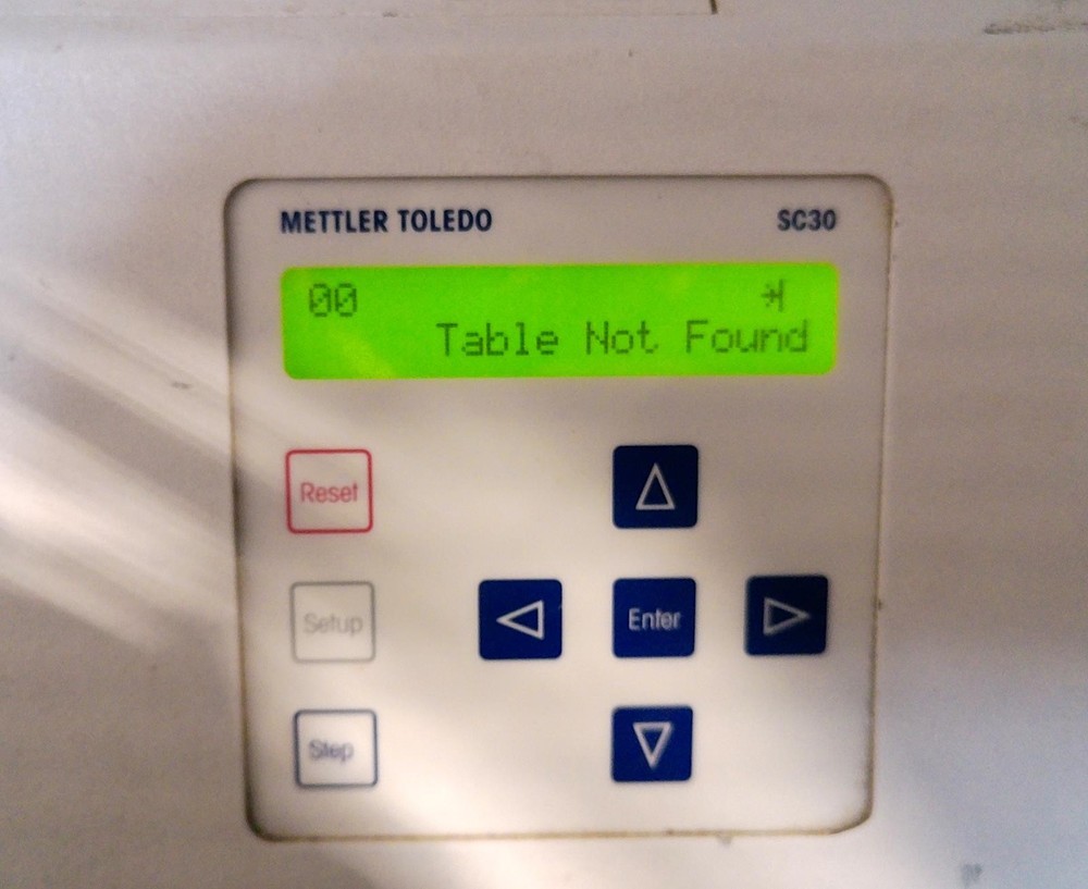 METTLER TOLEDO SC30 AUTOMATED SAMPLE CHANGER