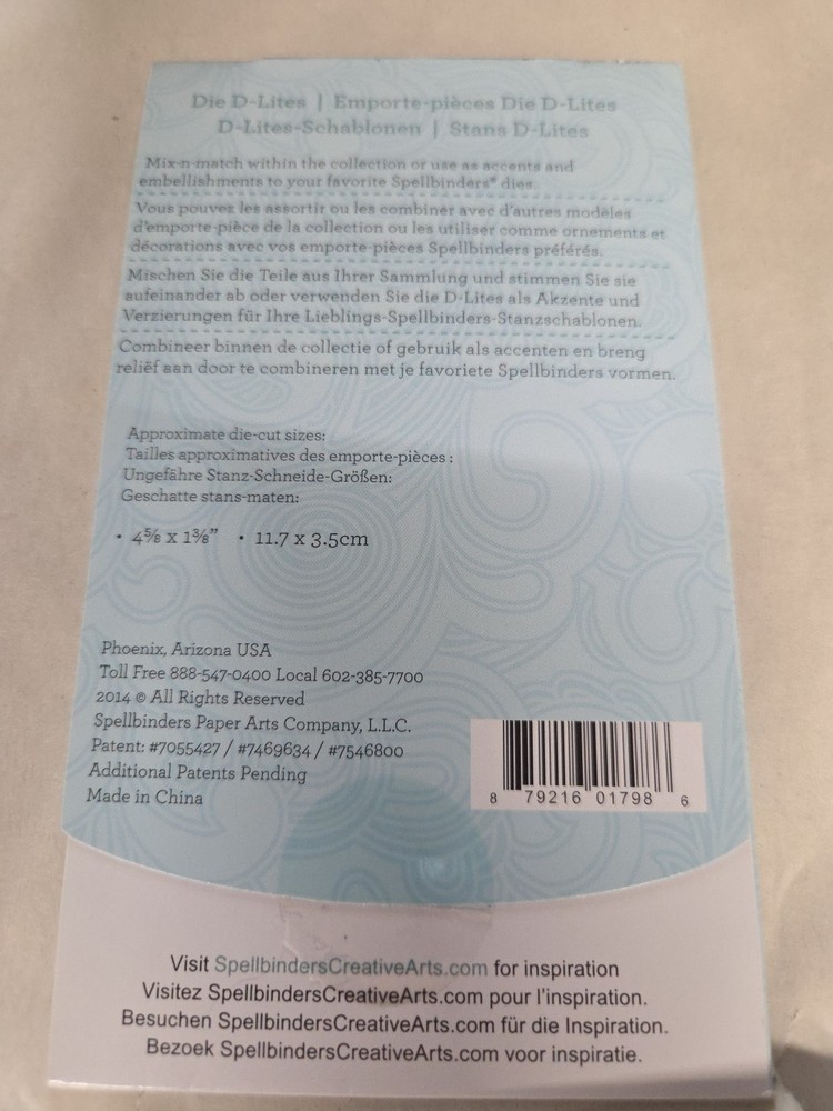 Spellbinders Dies Wrought Iron