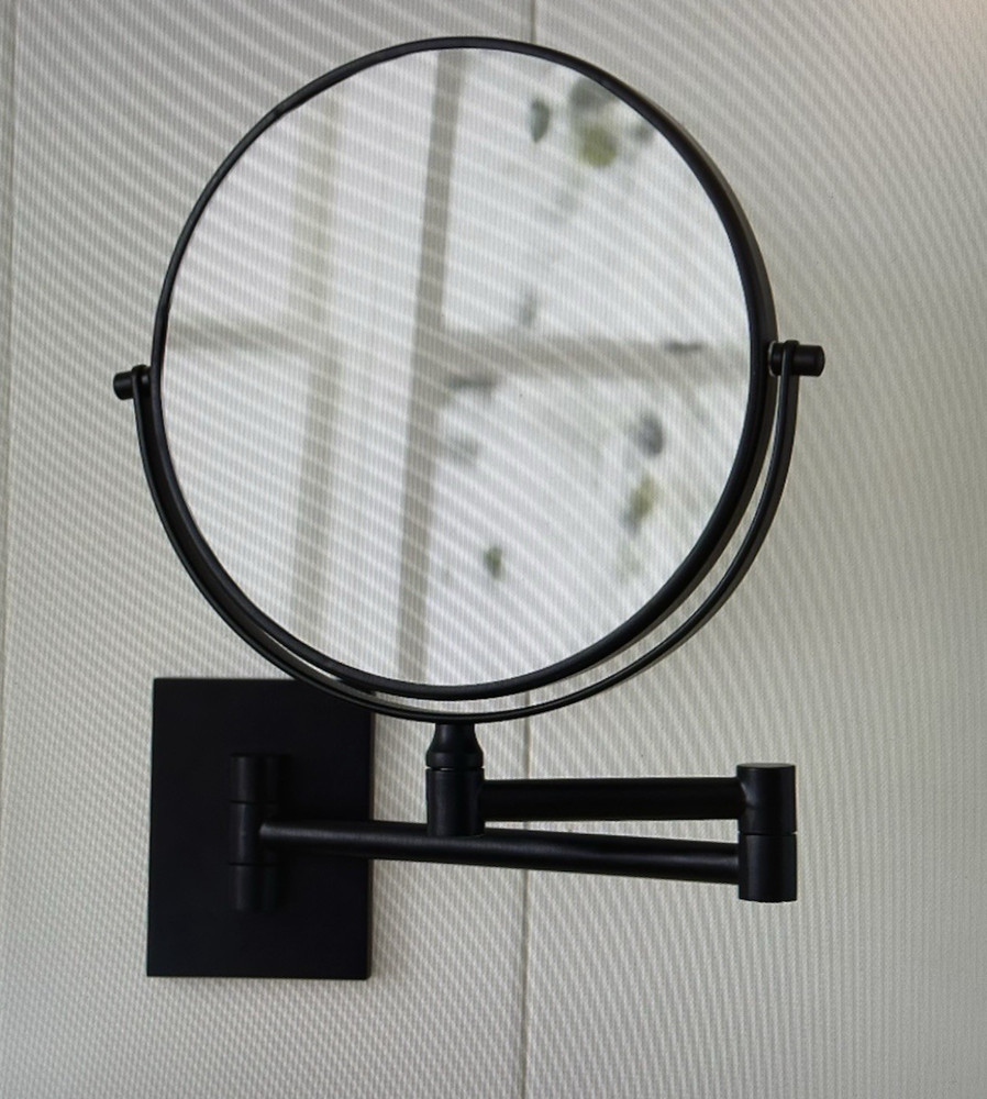 Pottery Barn Linden Magnifying Wall Mirror NIB