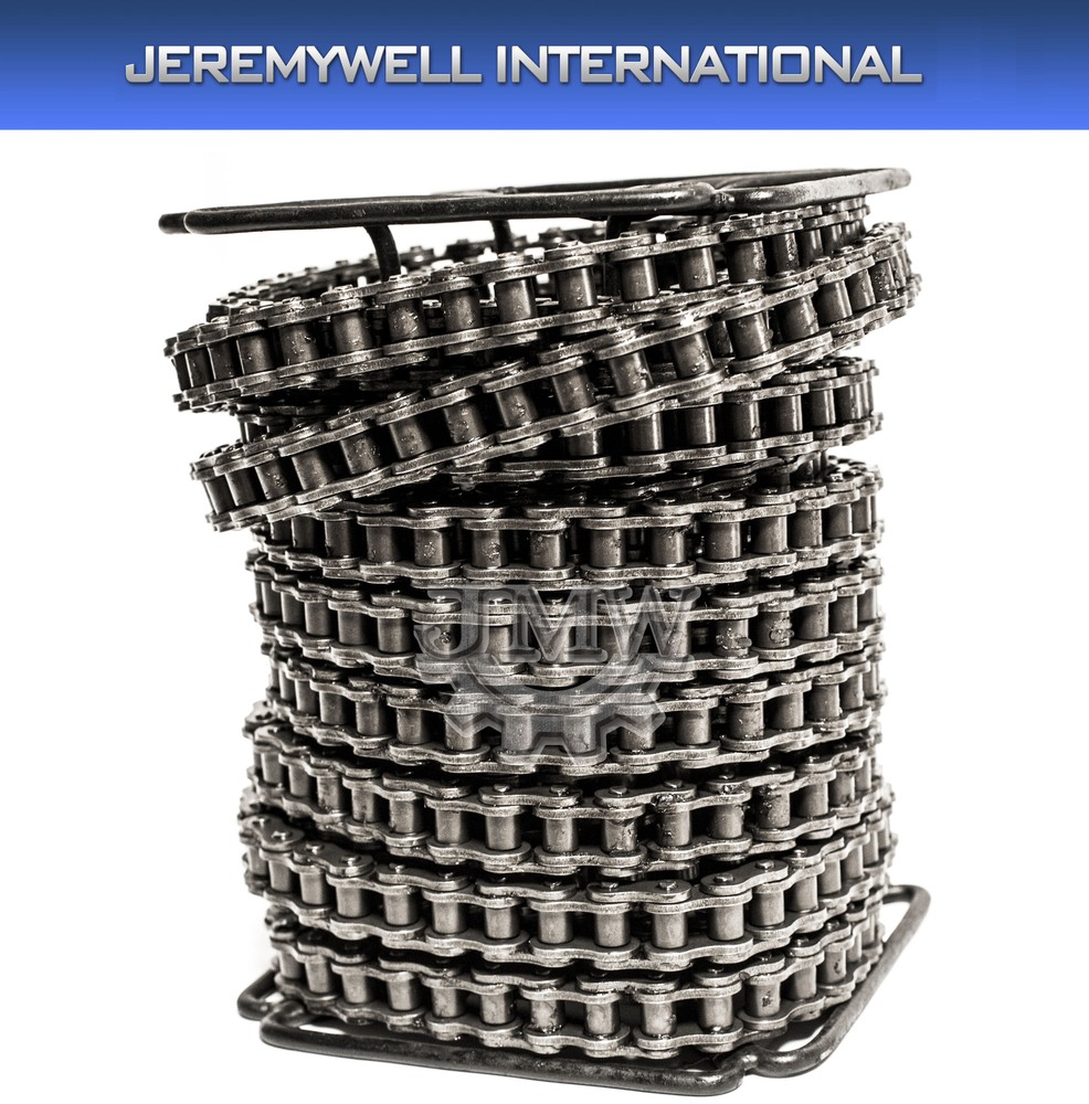 #80 Roller Chain 50 Feet with 5 Connecting Links