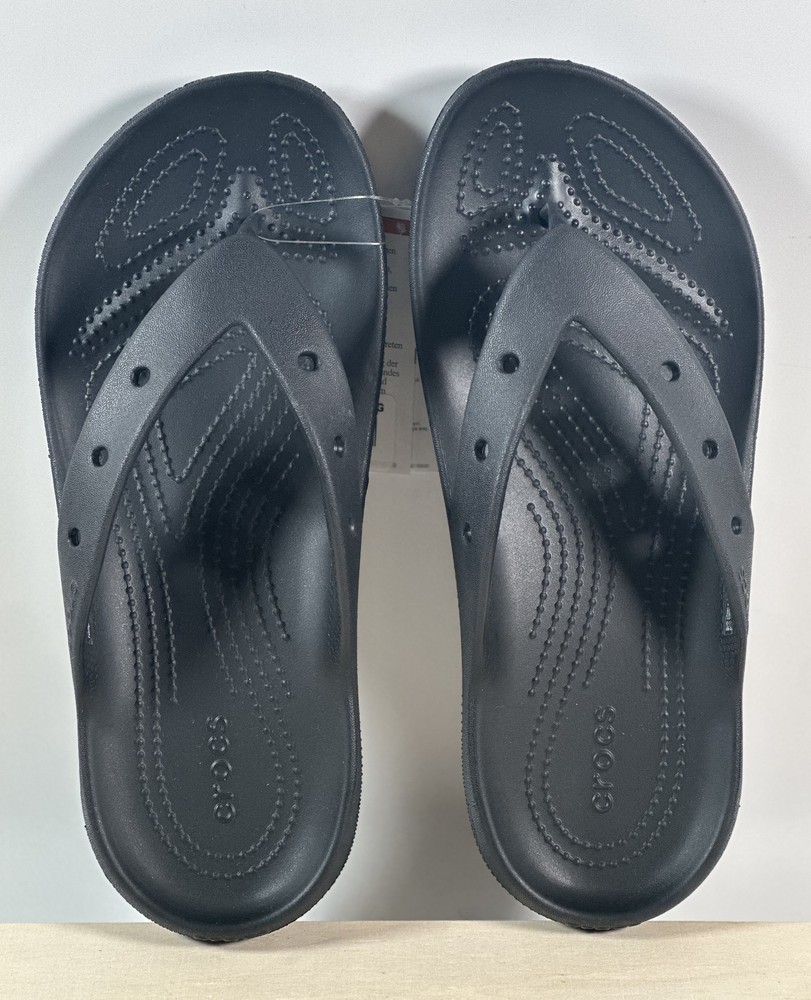 Crocs Adults’ Classic Flip Flop V2 - Black