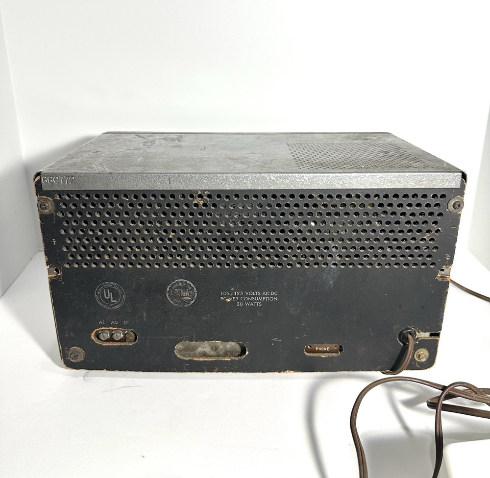 Hallicrafters Shortwave Radio Model S-38C Tested Working!