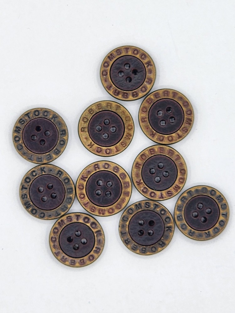 Replacement Robert Comstock Sew On Buttons ( 10 )