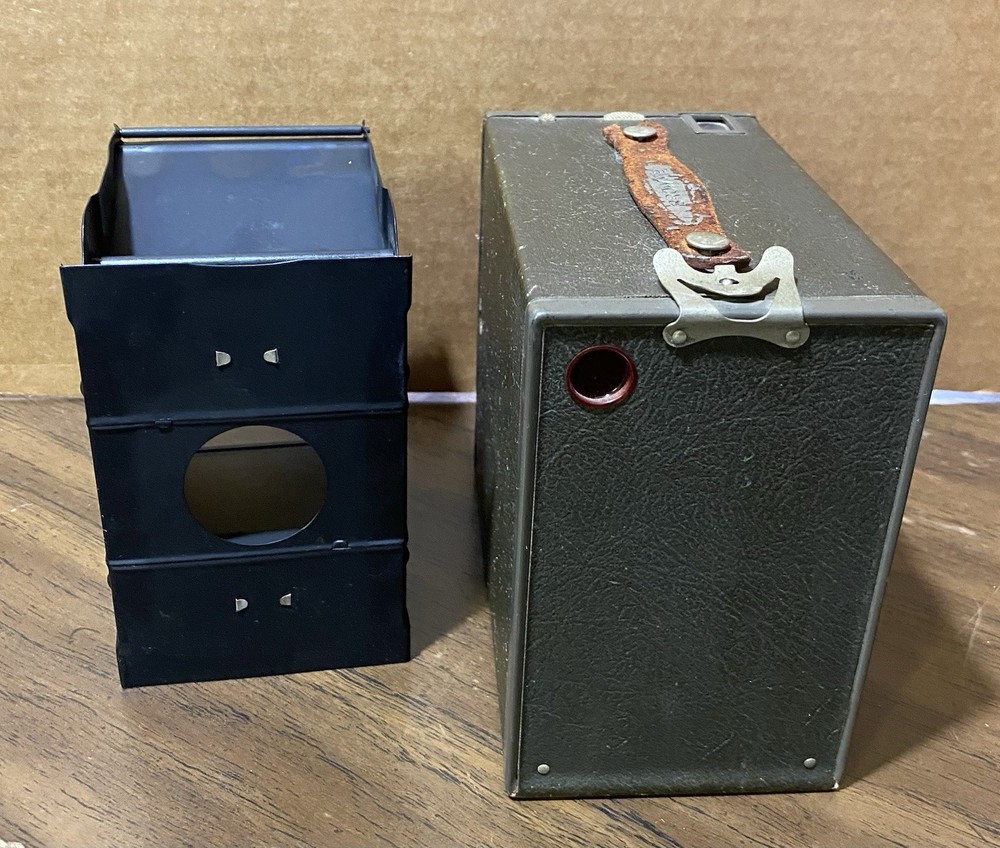 Kodak Brown Box Brownie 2A Model C Camera 1920’s