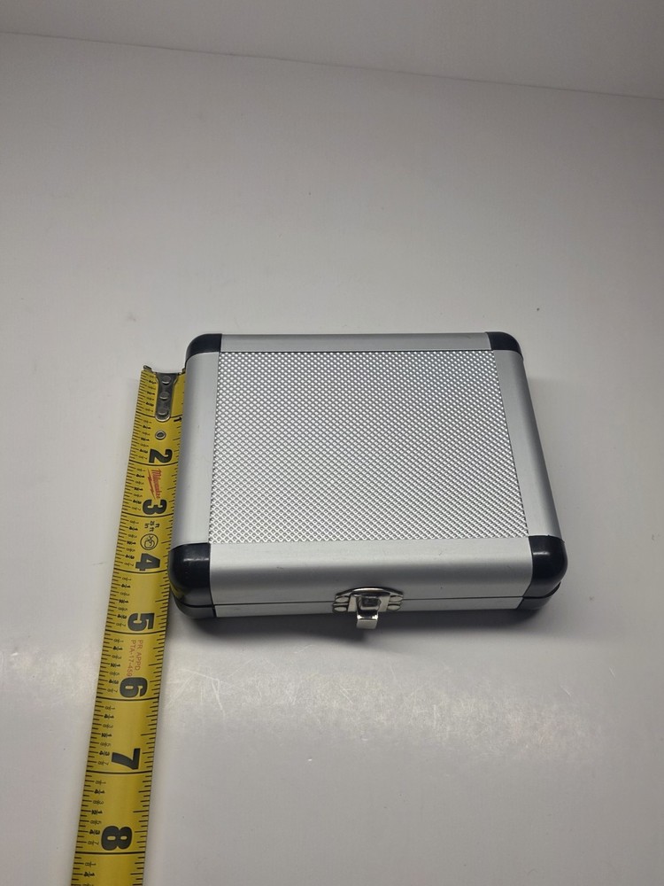 Mini Tool Box Multipurpose Organizer Aluminum Alloy Carrying Case Project Box