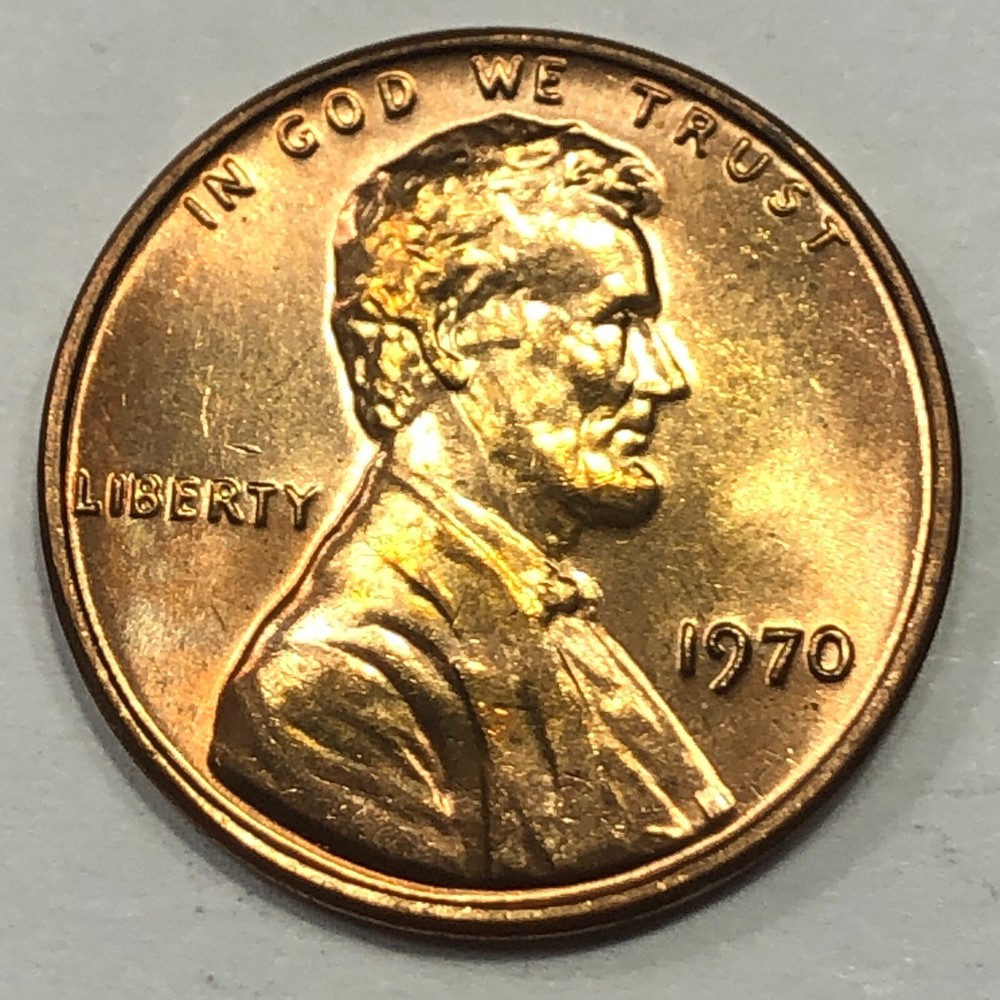 1970 P - Lincoln Memorial Cent