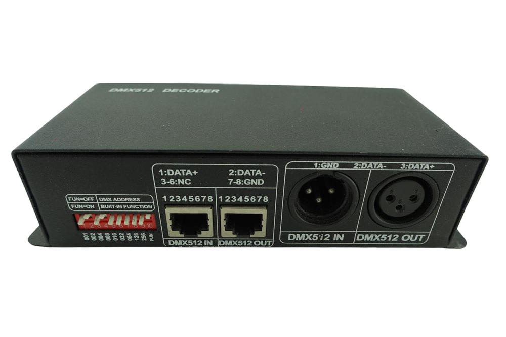 Litegear LED Lighting RGBW Controller 4x4A DMX512 Decoder 4 Channel DMX