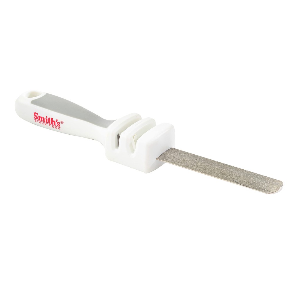 Smith's LAWAIA 50925 Diamond Hook and Knife Sharpener Gray
