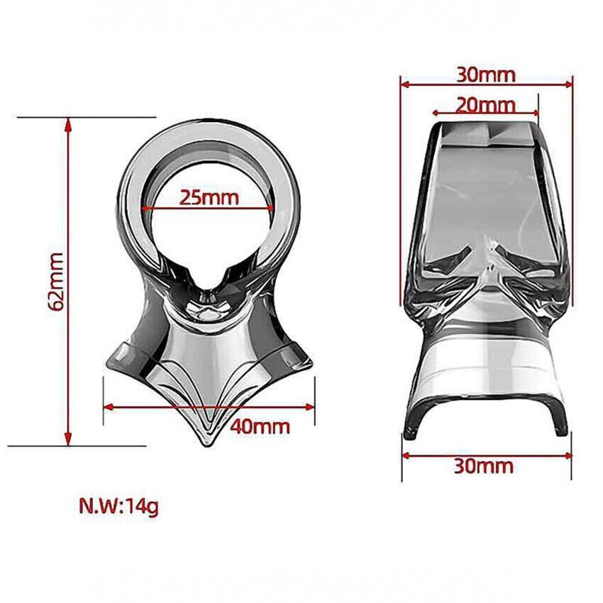 Ball-Scrotum-Stretcher-Ring-Penis Enhancer Delay Ejaculation Reusable for MEN