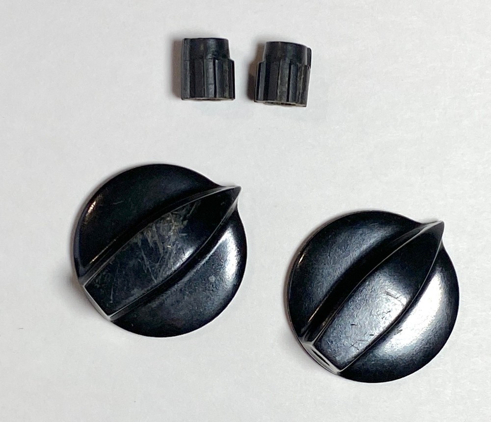 Original EICO Volt Meter Set of Knobs