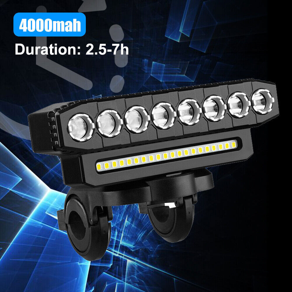Super Bright Bicycle Front Headlight LED Bike Light USB Rechargeable Waterproof
