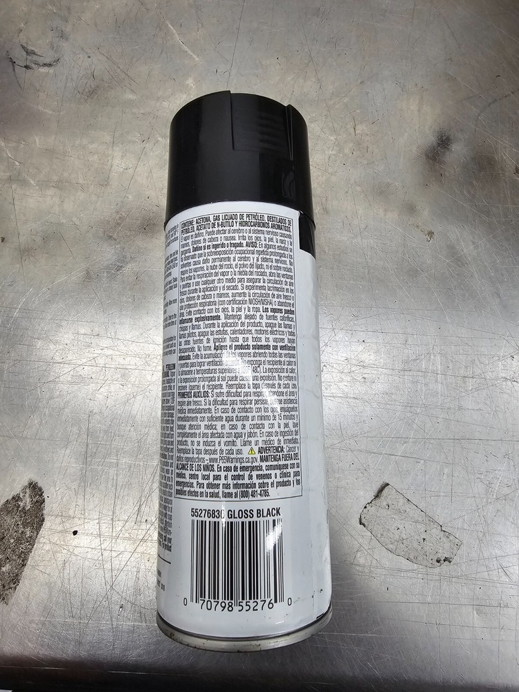 Touch' n tone 55276830 Spray Paint, Gloss Black F0154