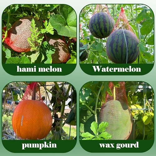 100 Pack Watermelon Nets,Hanging Watermelon Nets Bags Mesh,Reusable 100pcs