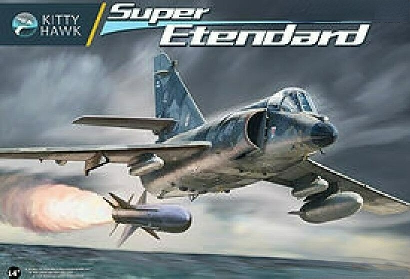 Kitty Hawk 80138 1/48 Super Etendard Assembly Model Kit