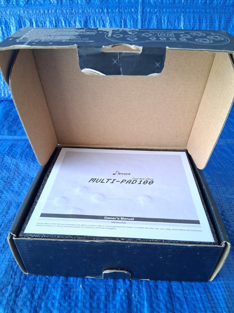 DONNER MULTI-PAD 100 (MULTI-PAD100) Multi-Effects Pedal (2020) - White - NEW