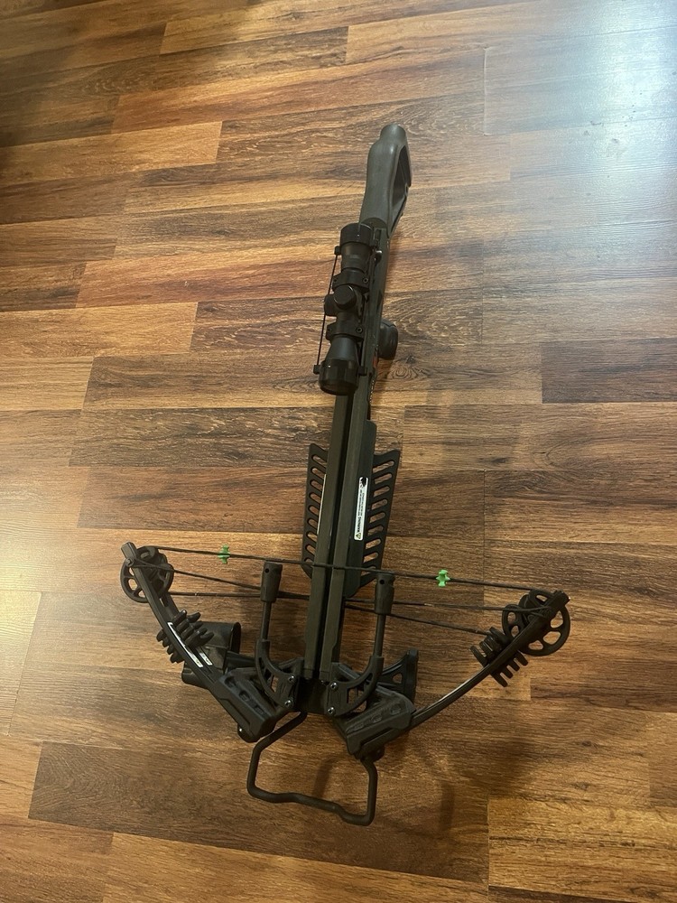 Killer Instinct Lethal 405 Crossbow with Scope and Arrow