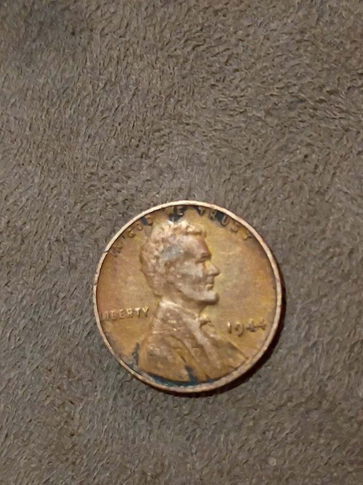 1944 Wheat Penny No Mint Mark