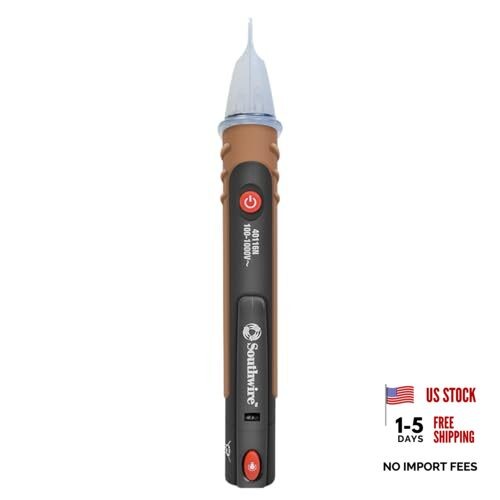 Tester NCVD - Detects AC Voltage with Audible & Visual Alerts - Auto One Size