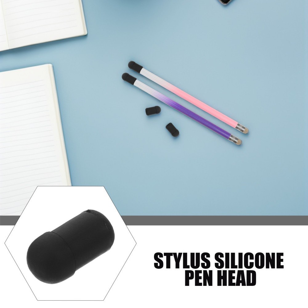 100pcs Stylus Replacement Tips: Silicone Pen Tips for Touch Screen Easy