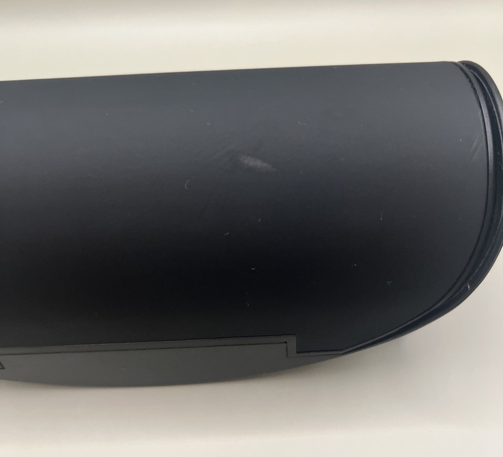 Armani Exchange Black Hard Shell Eyeglass Case AX Logo Clamshell Protector
