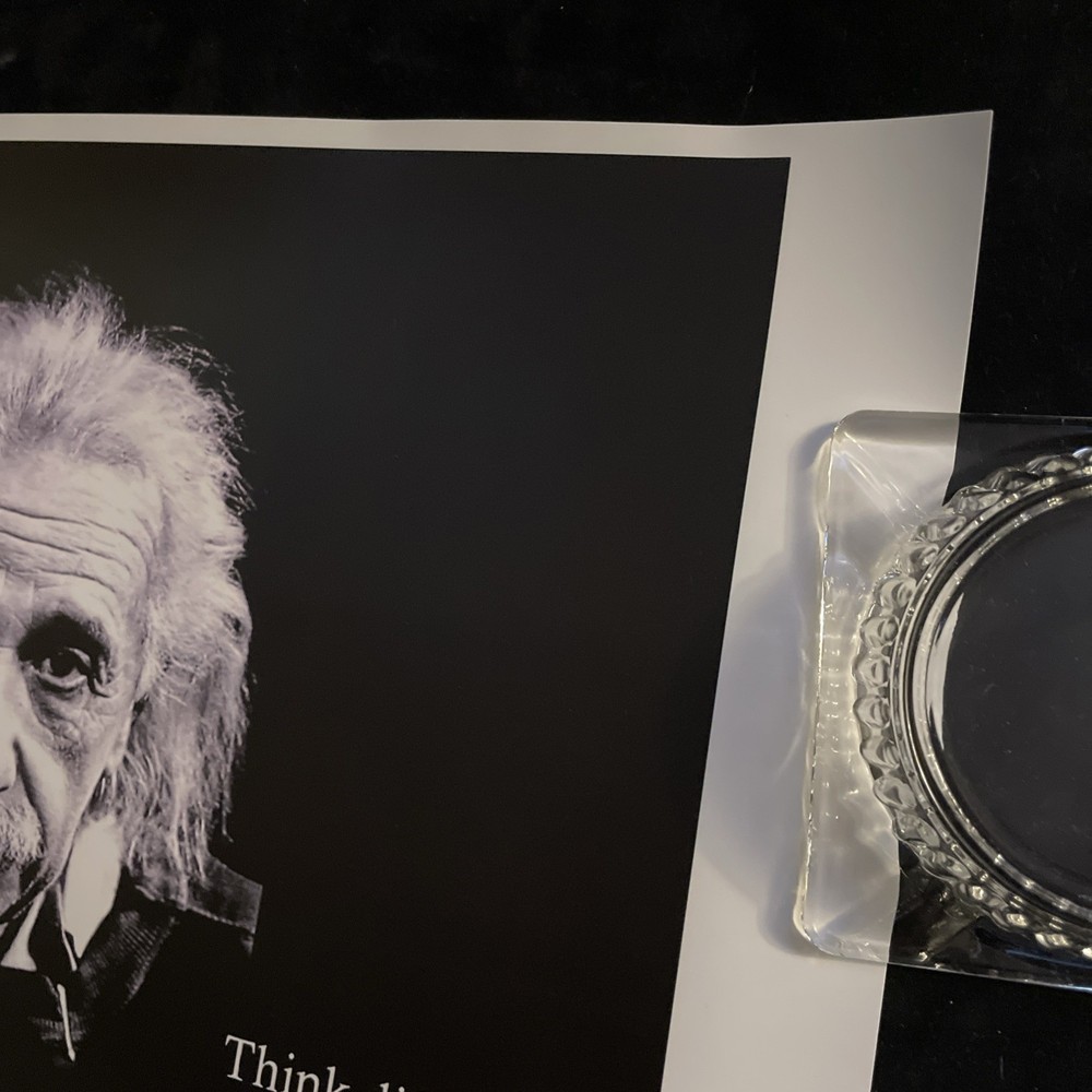 Vintage Apple 17x11 Think Different Poster Albert Einstein Unknown Version
