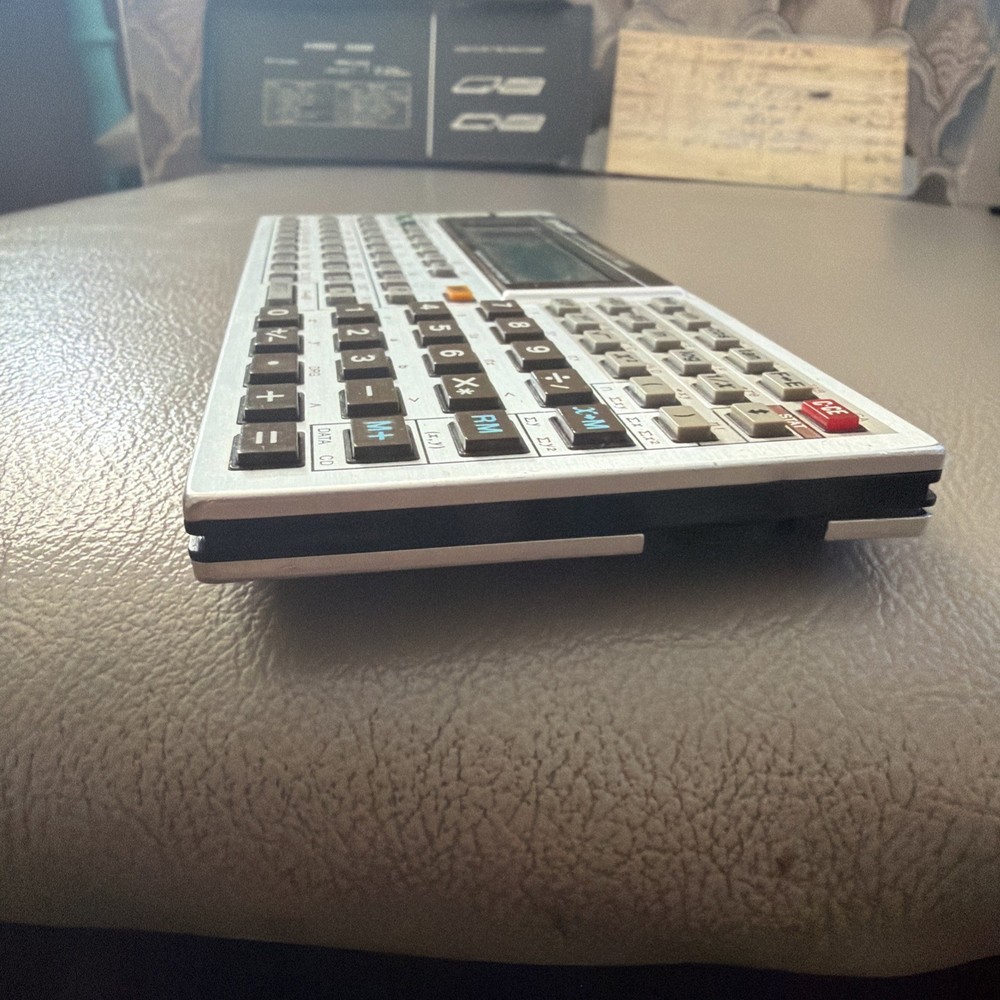 Vintage Sharp EL-5500II With Textbook Scientific Computer Working