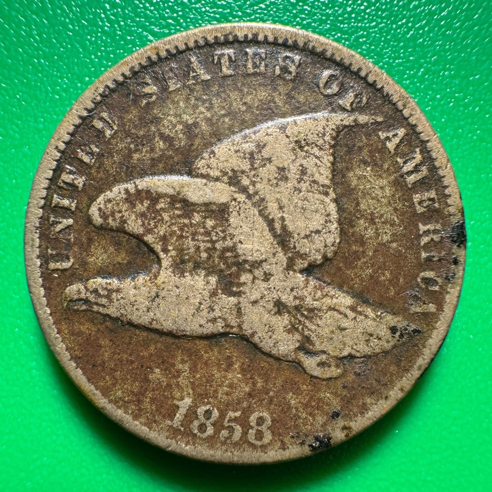 1858 Flying Eagle Cent C263