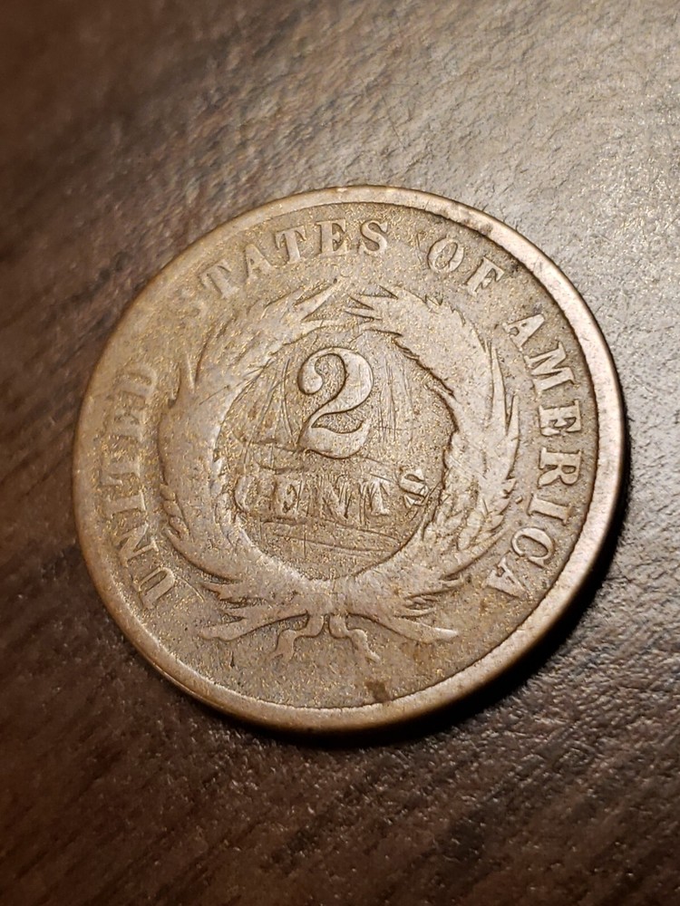 1864 2 Cent Piece