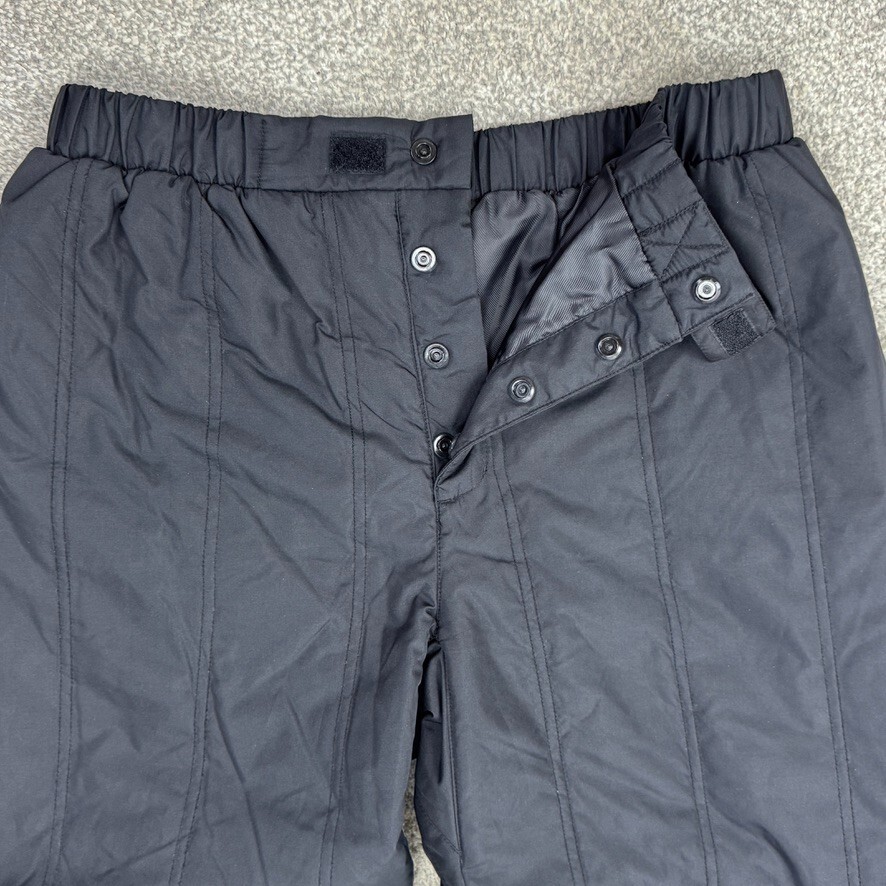 Harley Davidson Insulated Pants Stirrup Style Large Polyester Button Snap Fly