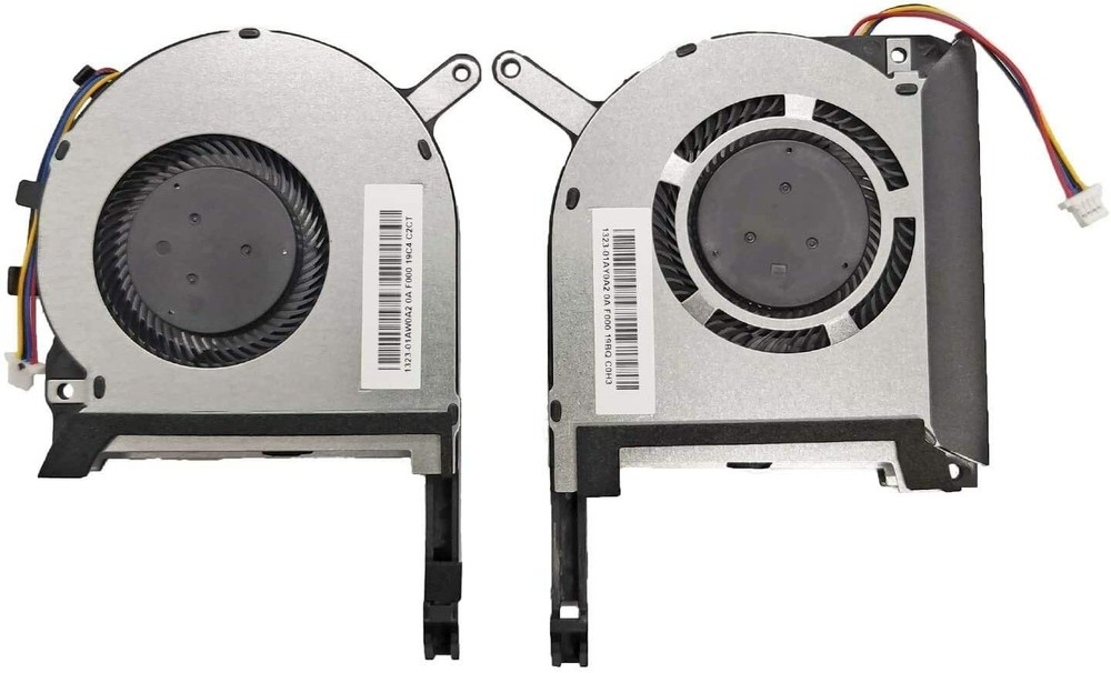 CPU GPU Cooling Fan Replacement for ASUS TUF Gaming FX506L #