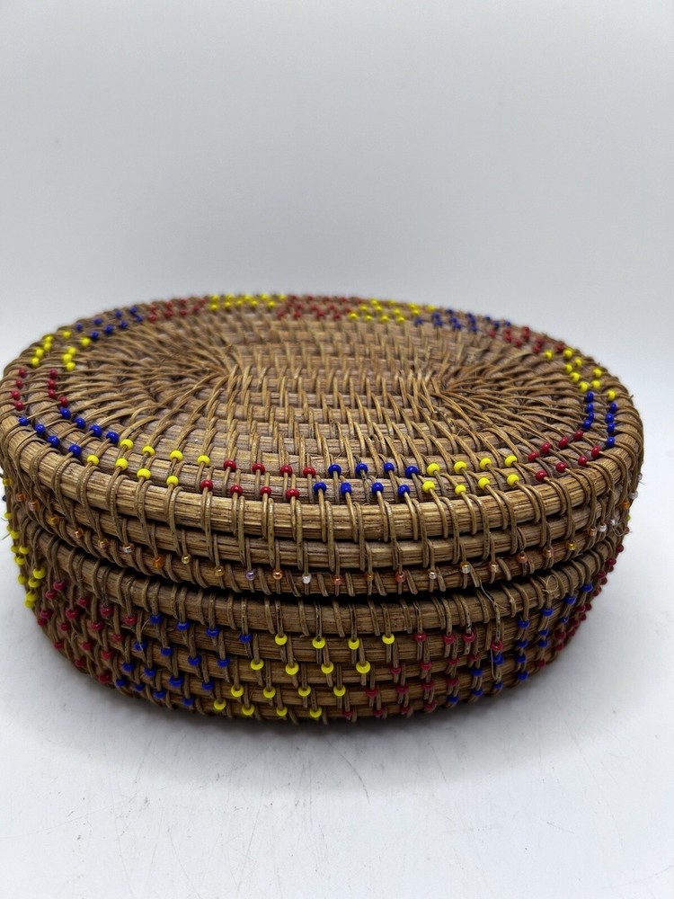 Beaded Basket