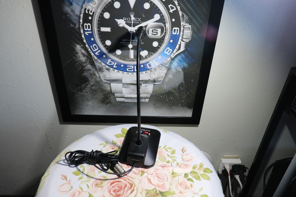 Bogen DDU250 Desktop Push-To-Talk Mic with Lock - Dynamic Uni-Directional