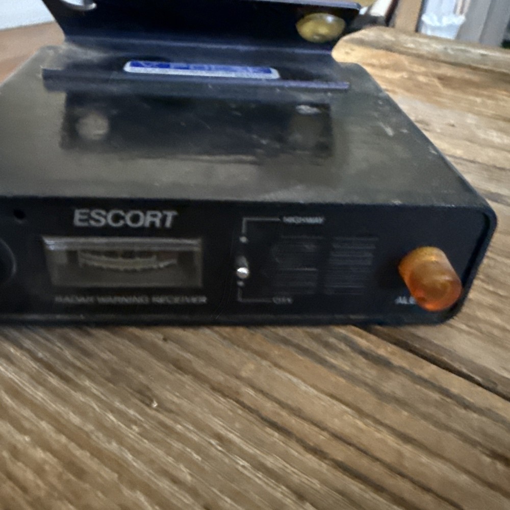 Vintage Escort Radar Detector Untested As Is