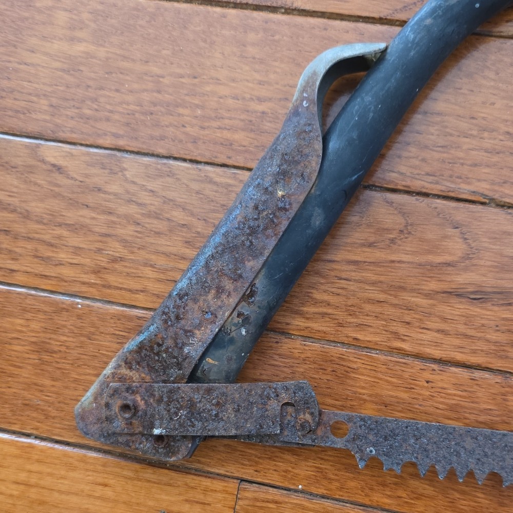 Rust Resistant Bow Saw Steel Blade Black Rust Garden Hand Tool