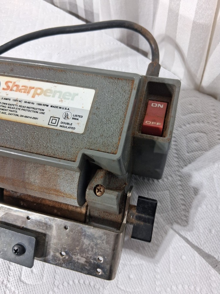 Shopsmith Knife Blade Tool Sharpener Model Vintage Works Great!