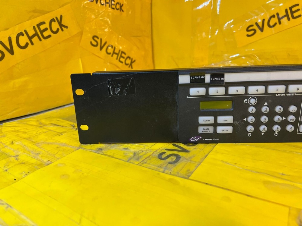 Belden Grass Valley Kaleido-RCP2 Ethernet Remote Control Panel KM Gateway Rack