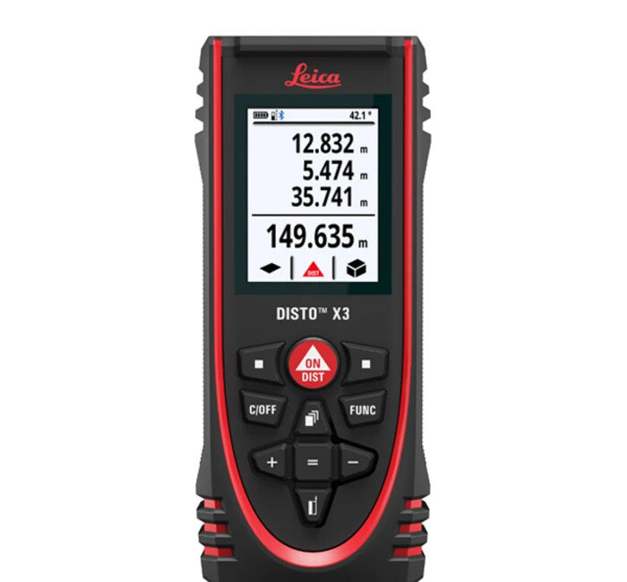 Leica DISTO X3 Laser Distance Meter New Bluetooth Measuring Tool