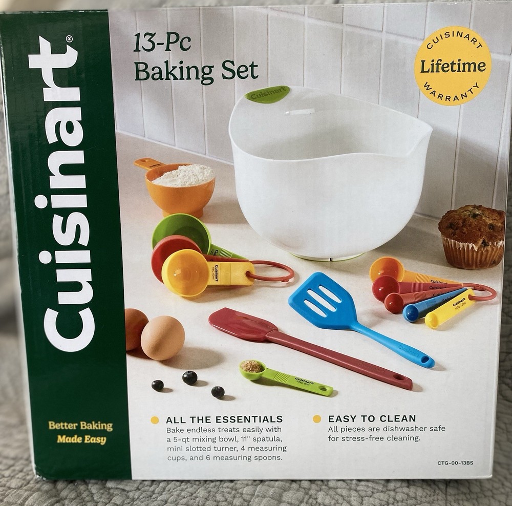 Cuisinart 13-Pc Baking Set Durable Dishwasher Safe