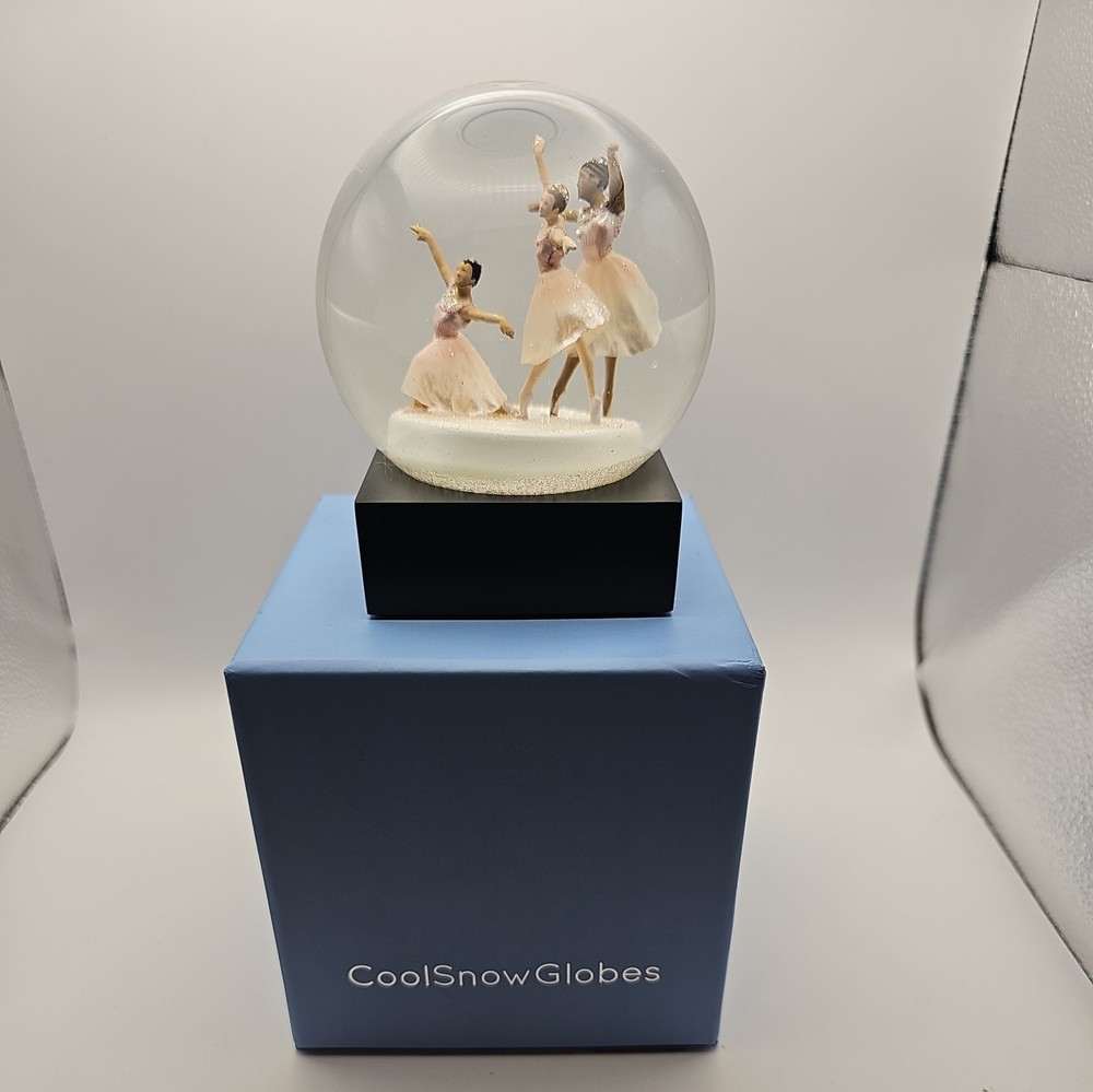 Dancing Ballerina Snow Globe Sculpture