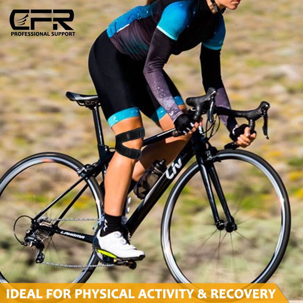 Adjustable Knee Support Double Strap Stabilizer Patella Tendon Arthritis Brace