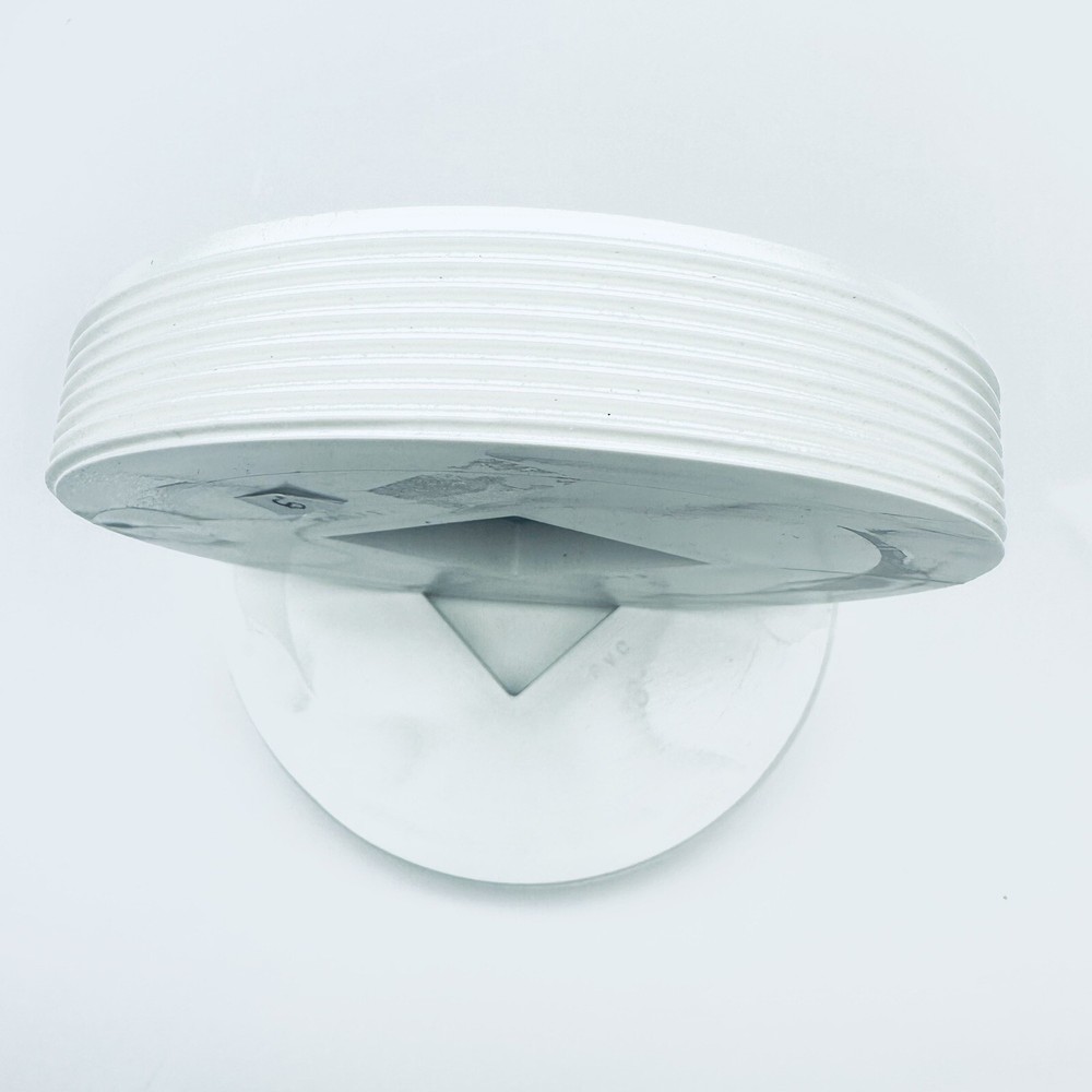 2-PACK 6" PVC COUNTERSUNK PLUG THREADED SDR35