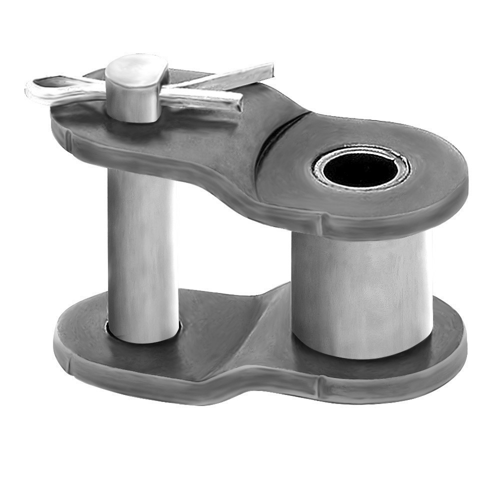 12B Offset Half Link for Roller Chain Single Strand