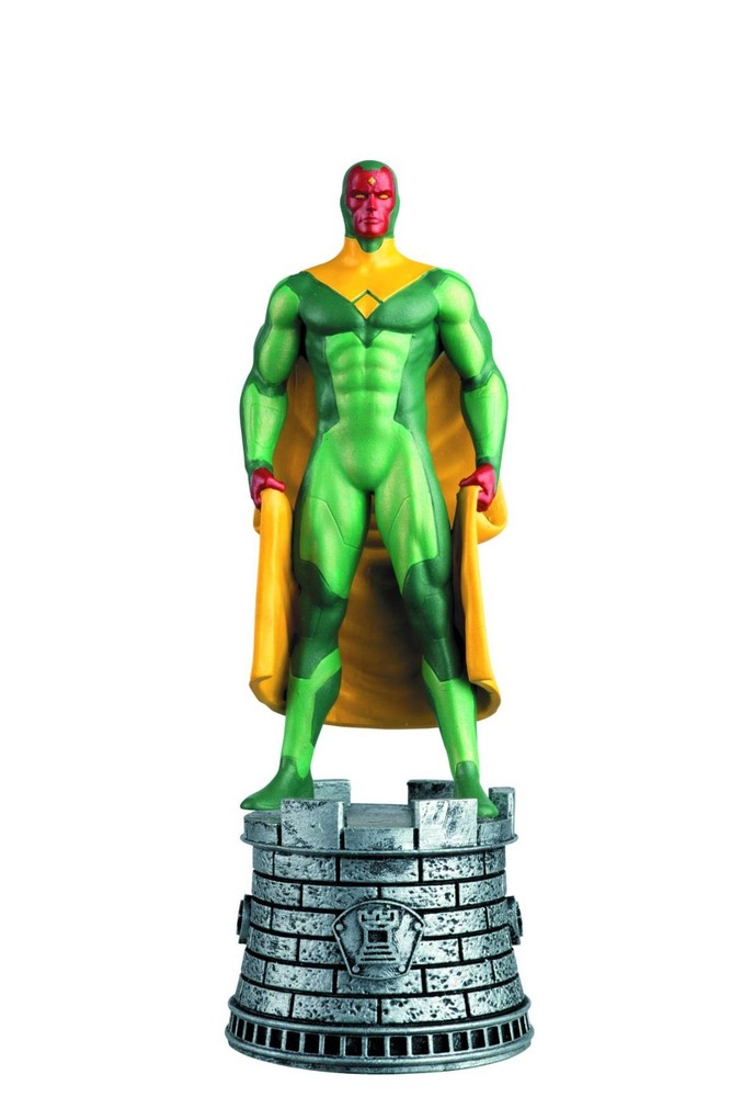MARVEL CHESS FIG COLL MAG #23-VISION-WHITE ROOK- EAGLEMOSS PUBLICATIONS LTD