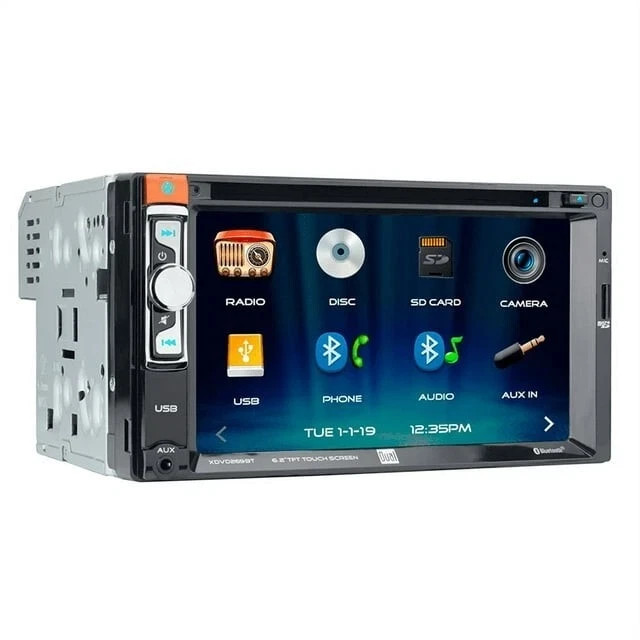 Dual XDVD269BT CD Player Bluetooth USB AUX Input 6.2" Touch Screen LCD - [LN]™